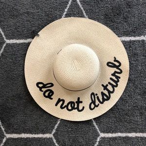Do not disturb big hat